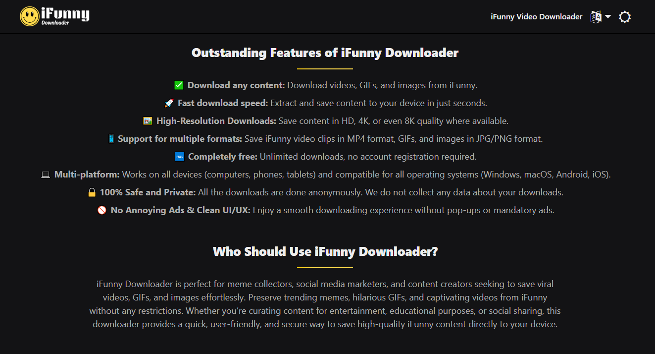 ifunny indirici - Ifunny videolarını, resimleri, gifleri ve memeleri kolayca indirin. medya 2