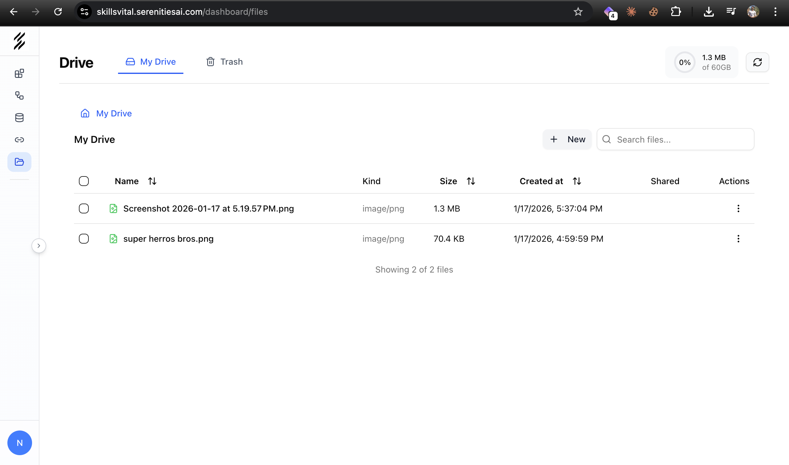 serenities gallery image