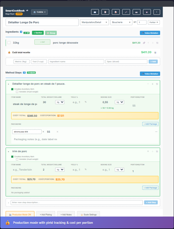 KitchenCommand - Screenshot 3 showing product features and functionality
