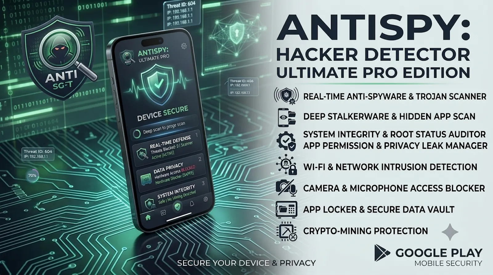 AntiSpy: Hacker Detector screenshot 2