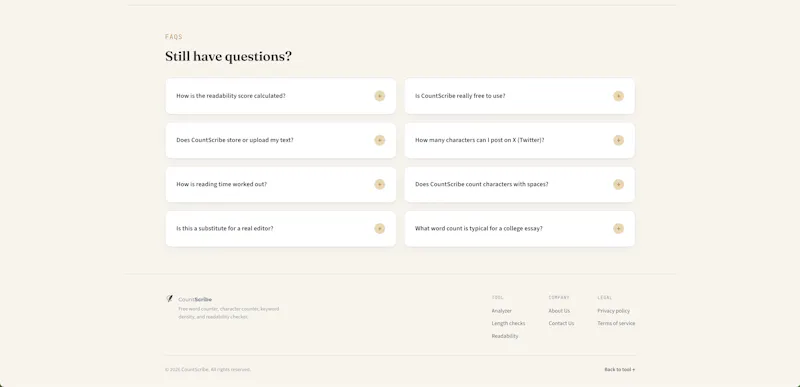 Count Scribe screenshot 5
