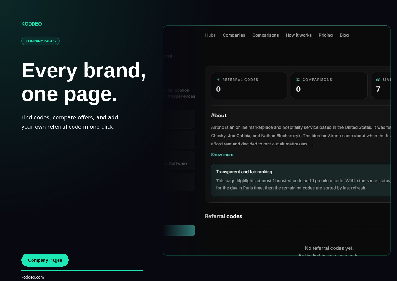 Koddeo - Screenshot 3 showing product features and functionality