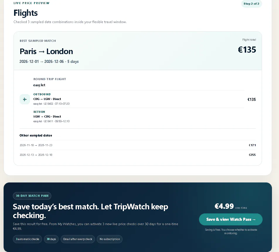 TripWatch gallery image