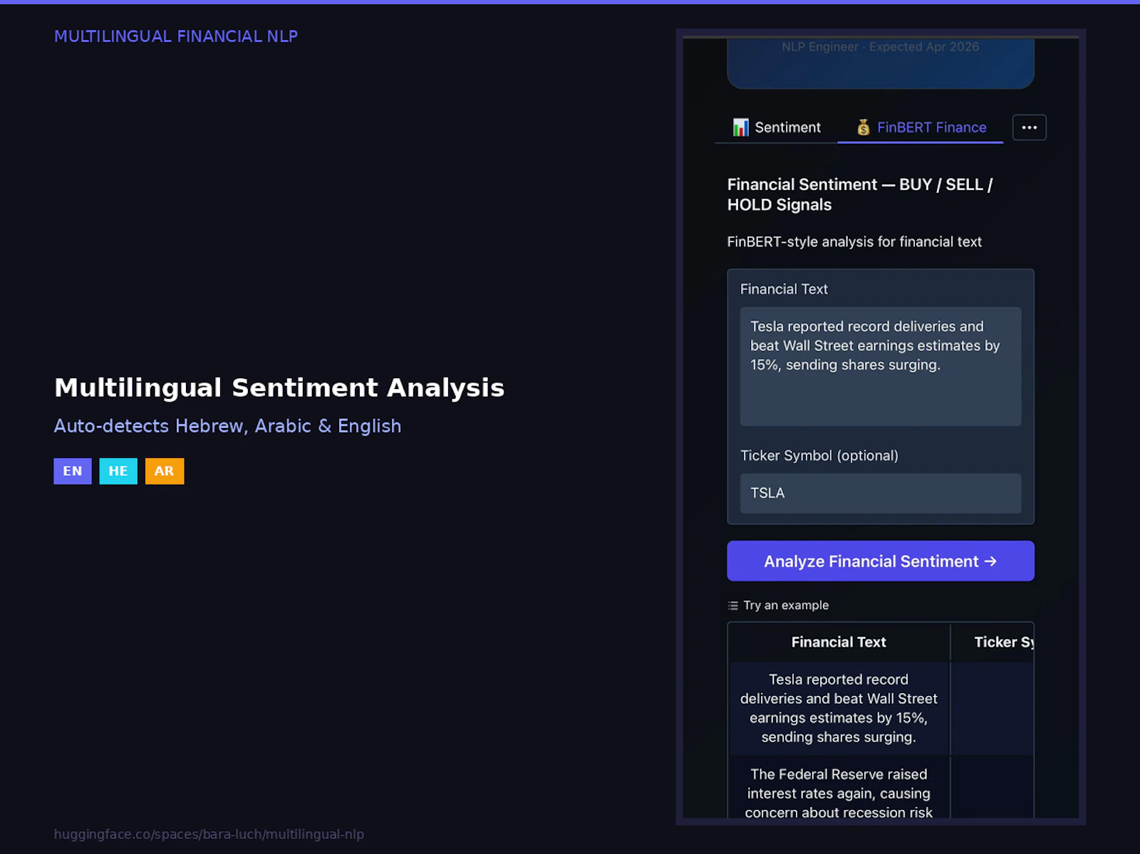 Multilingual NLP Analysis API screenshot 5