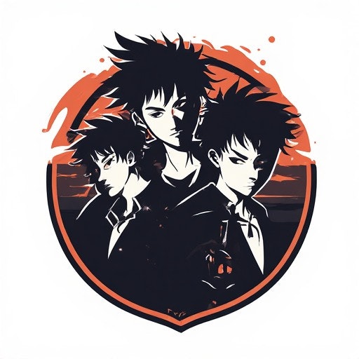 Anime Characters - Product Hunt launch logo and brand identity