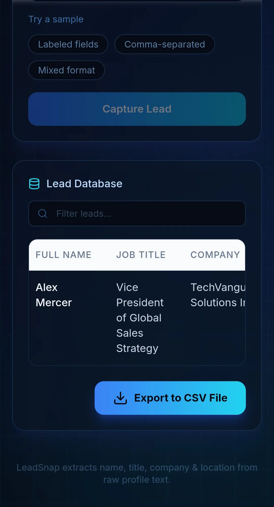 LeadSnap gallery image