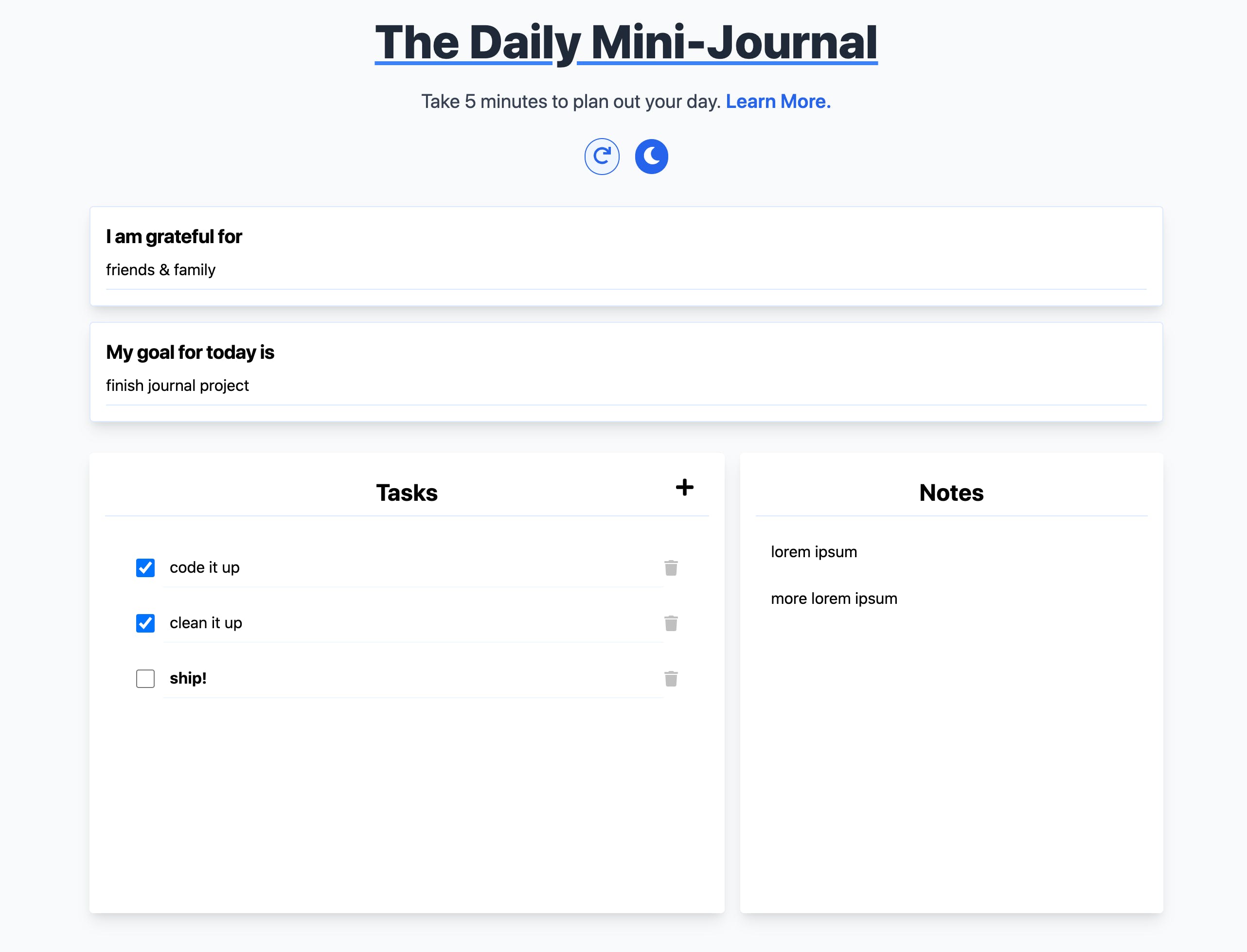mini review journal