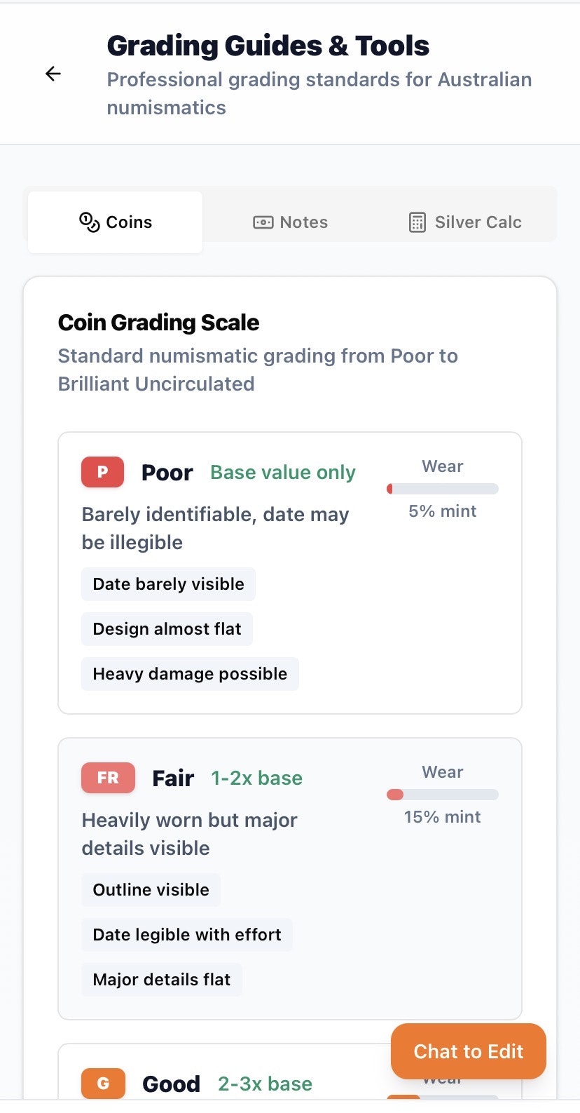 Aussie numismatics screenshot 13