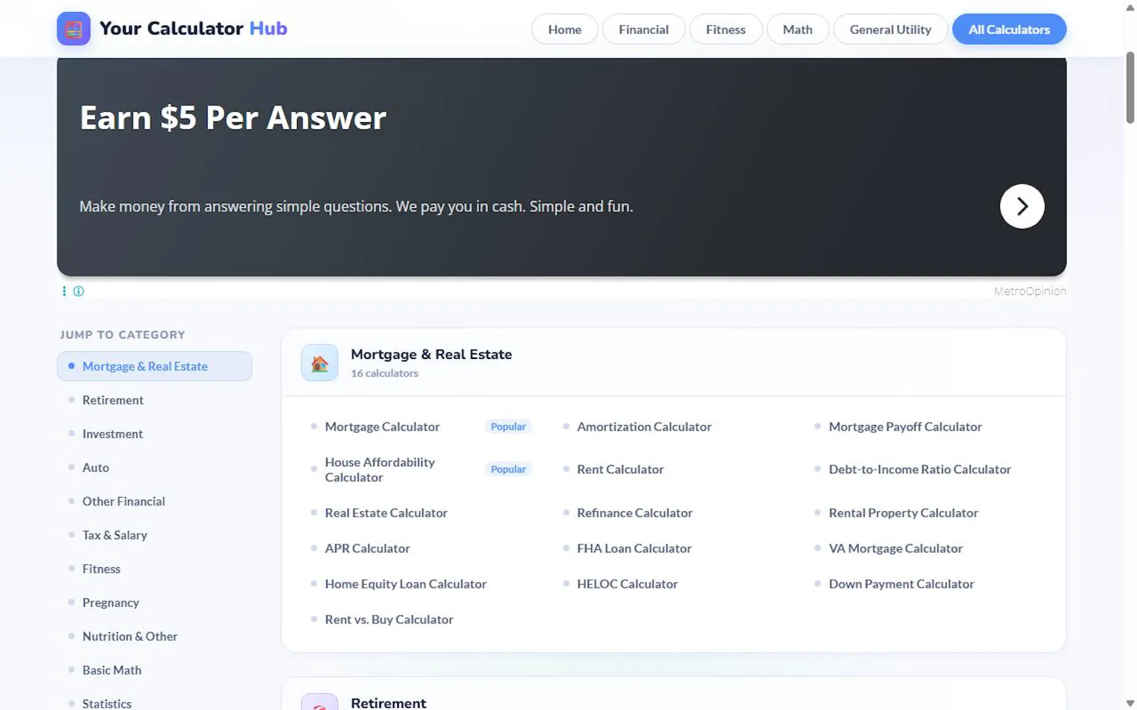 Your Calculator Hub – Free Calculators screenshot 2