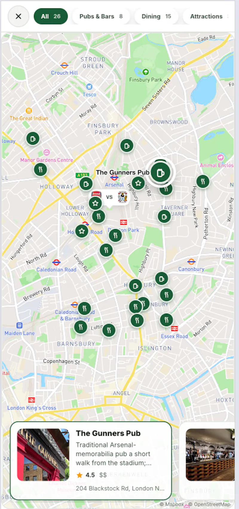 Football Finder screenshot 3