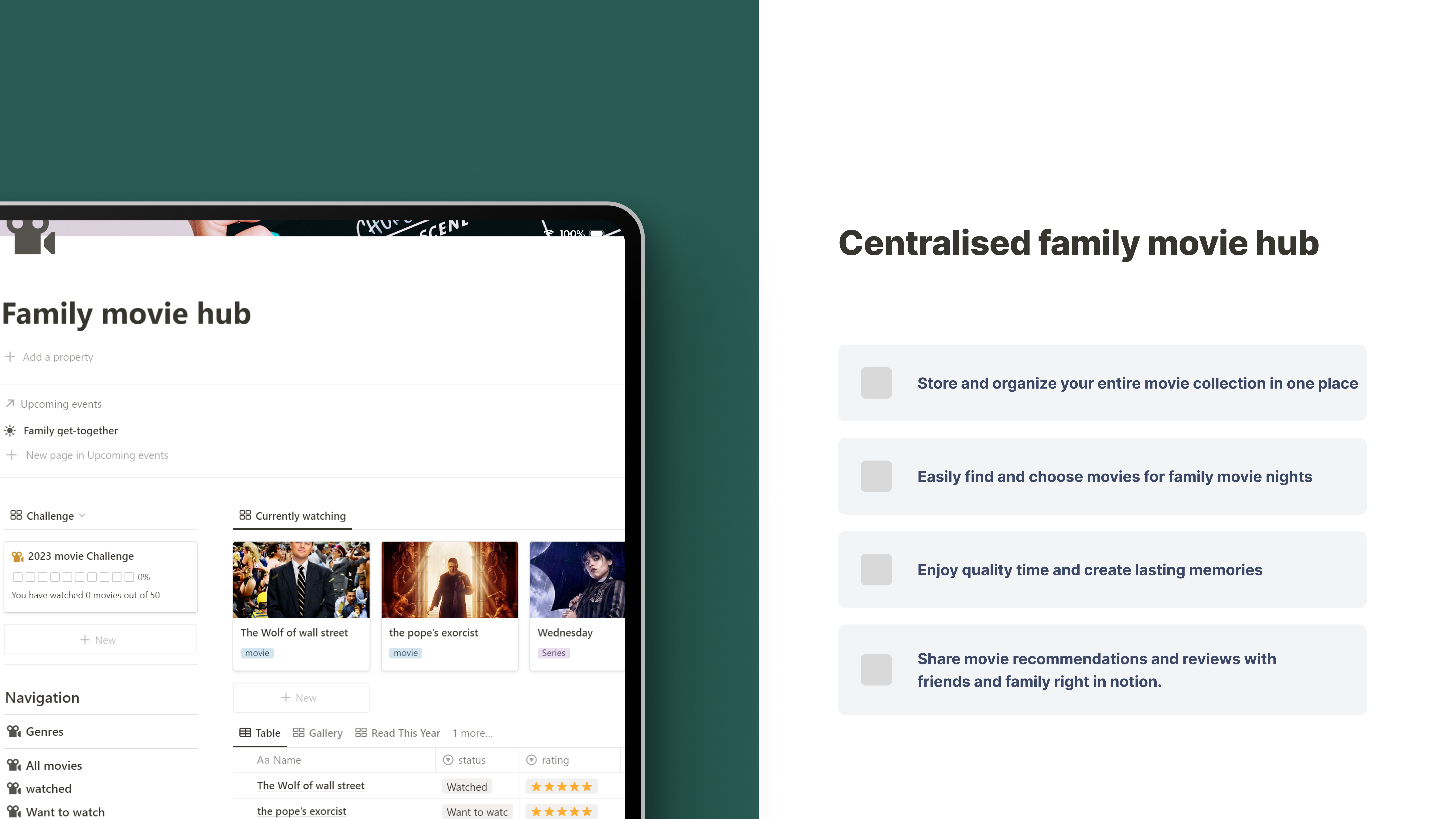 Ultimate Notion Home Manager - Rivoluzionare il modo in cui gestisci la tua casa con nozione media 5
