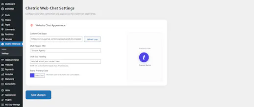 Chatrix Web Chat gallery image