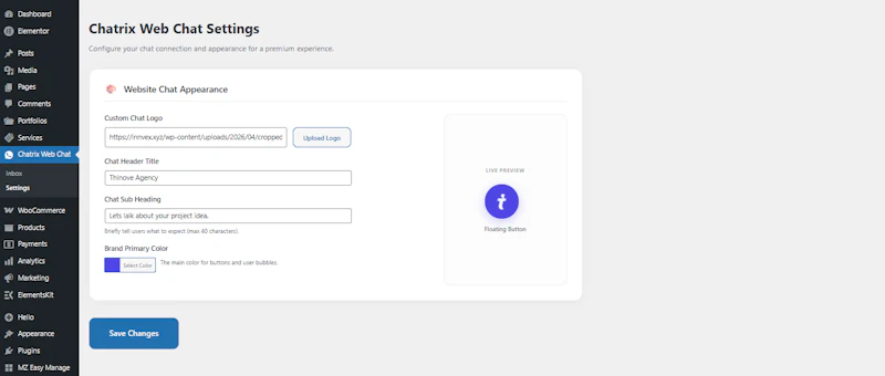 Chatrix Web Chat screenshot 6