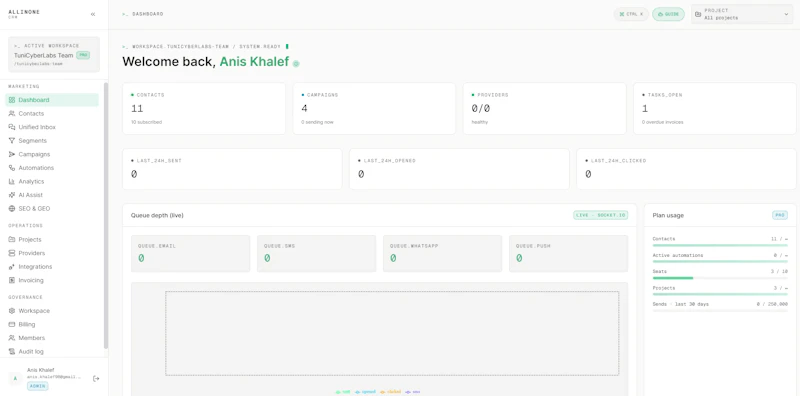 TuniReach screenshot 2