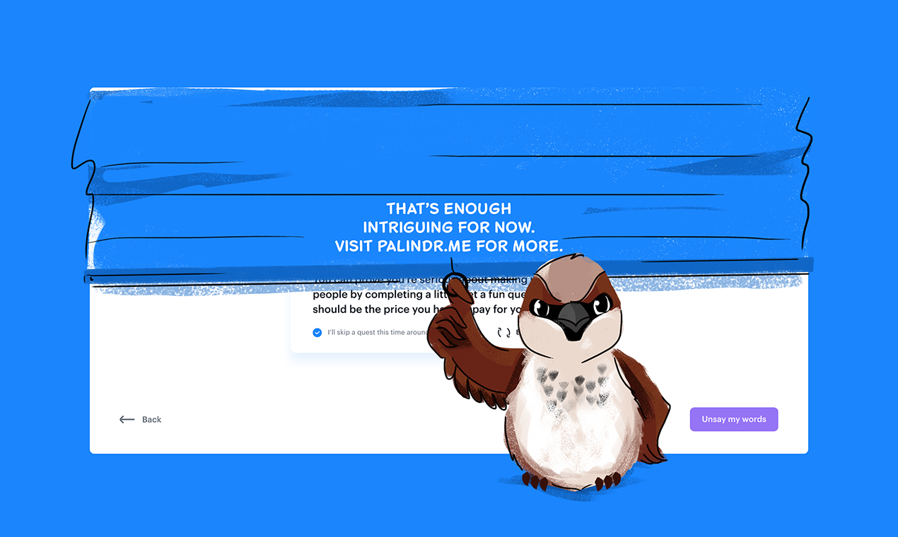 Palindrome gallery image