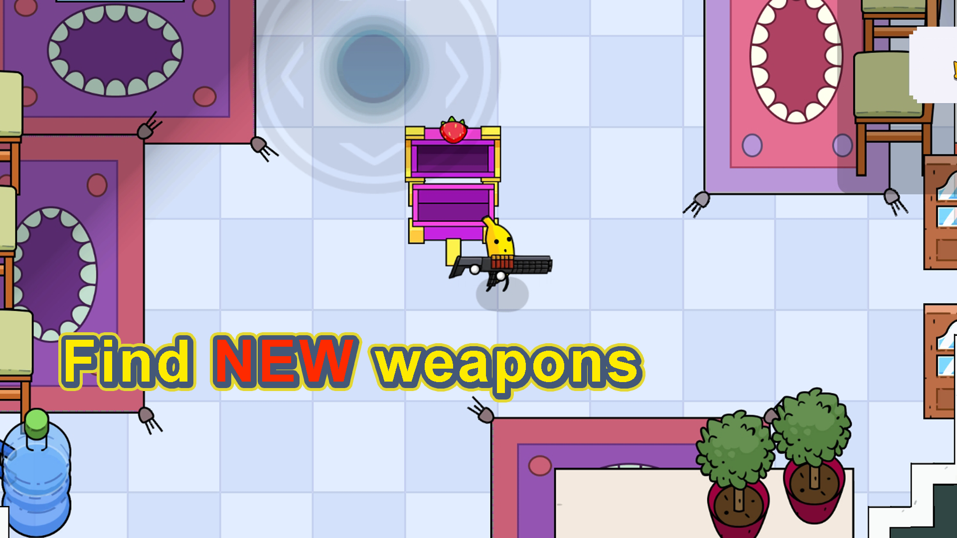 Pistol pisang roguelike media 2