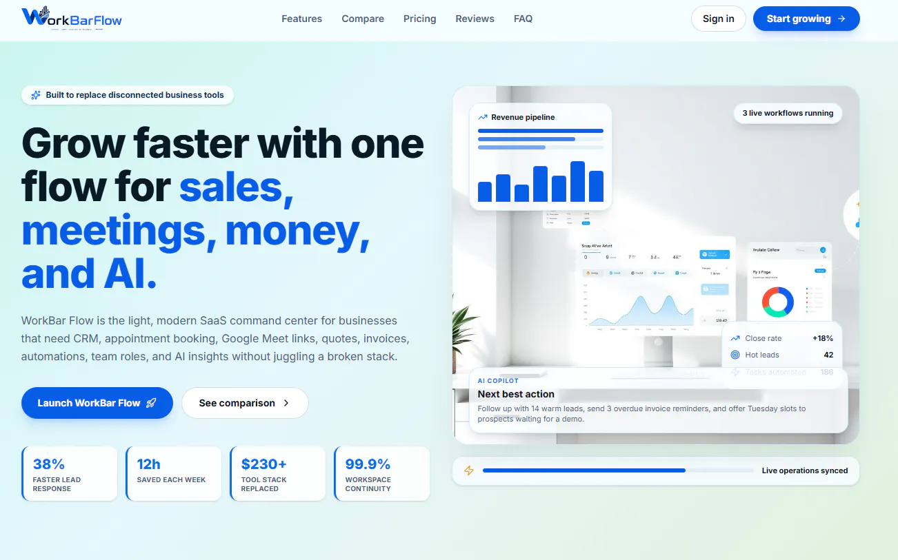WorkBar Flow gallery image