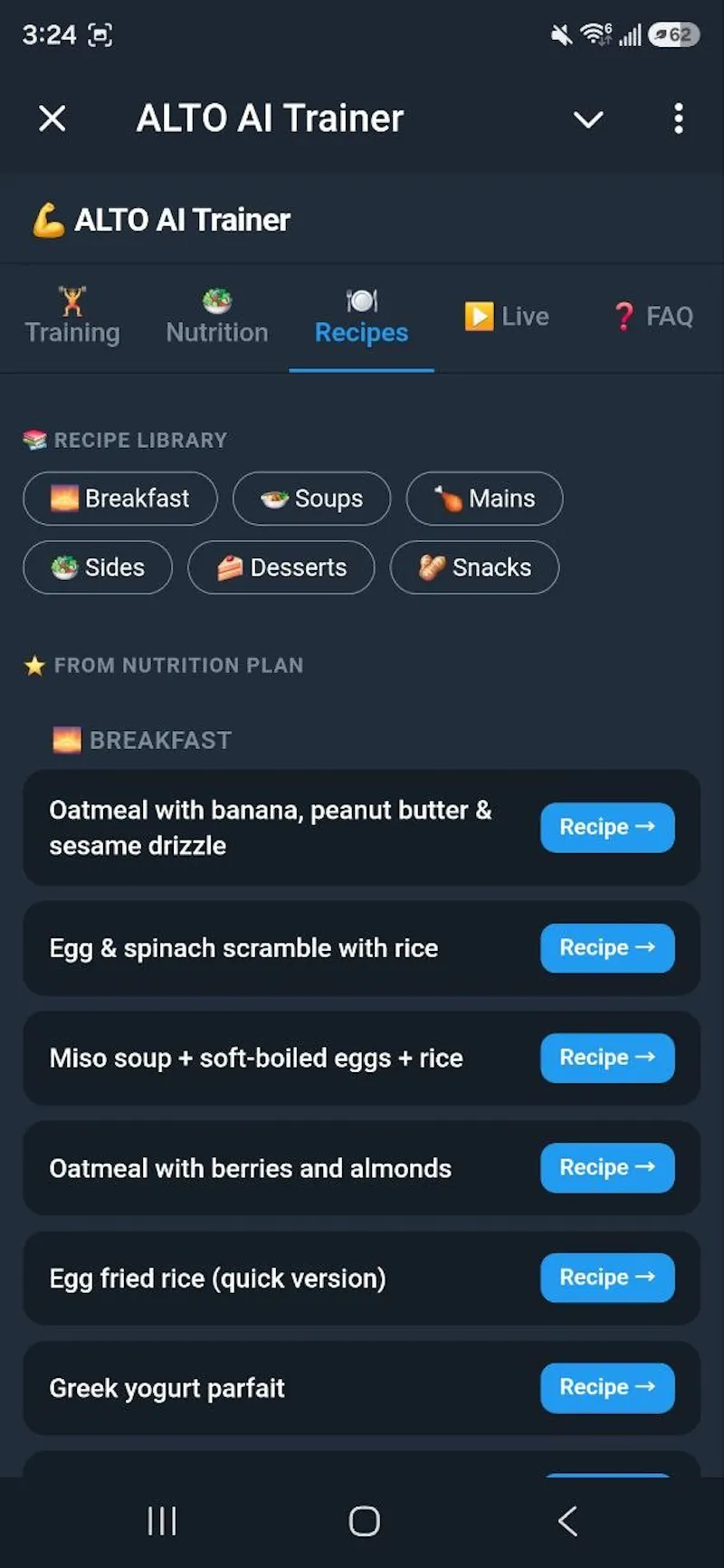 ALTO AI Trainer screenshot 6