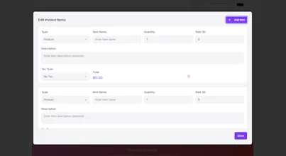 QuickTaxInvoice gallery image