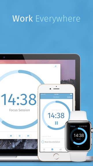 Focus - Productivity Timer for iPhone, iPad, Apple Watch and gallery image