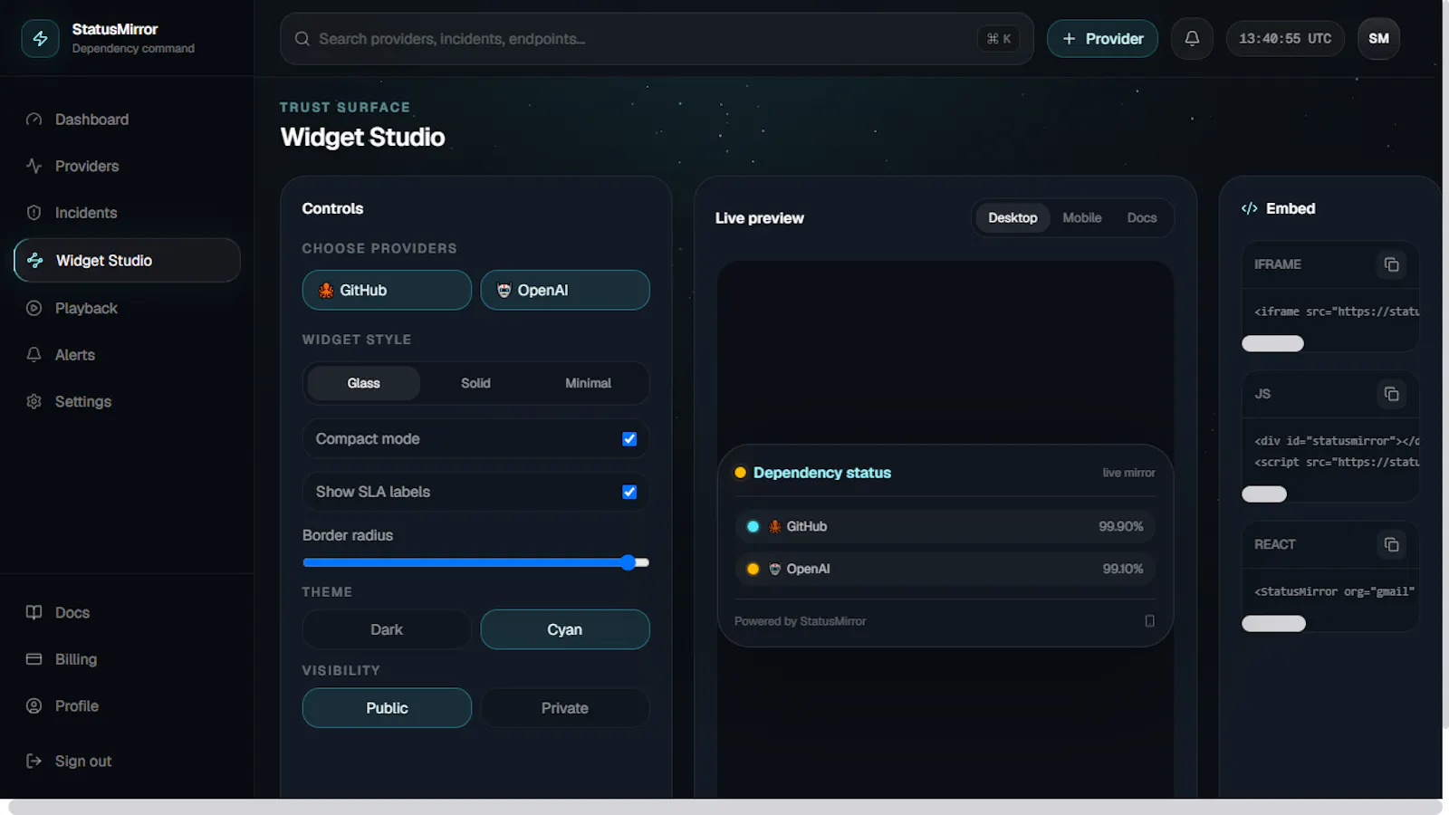 StatusMirror screenshot 6