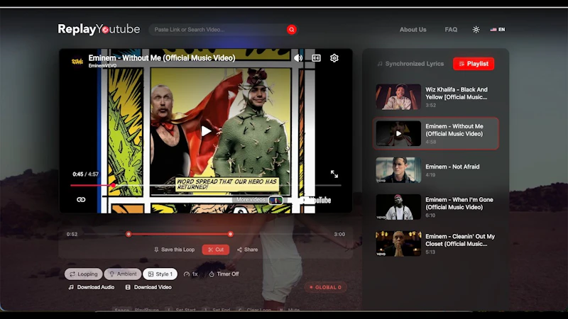 ReplayYouTube screenshot 1 (video preview)
