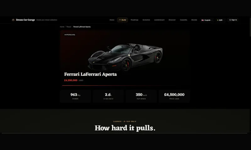 Dream Car Garage screenshot 3