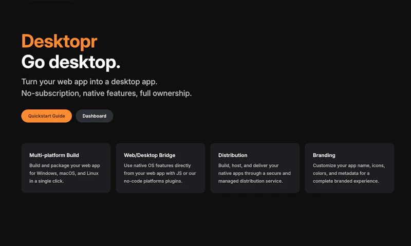 Desktopr screenshot 1