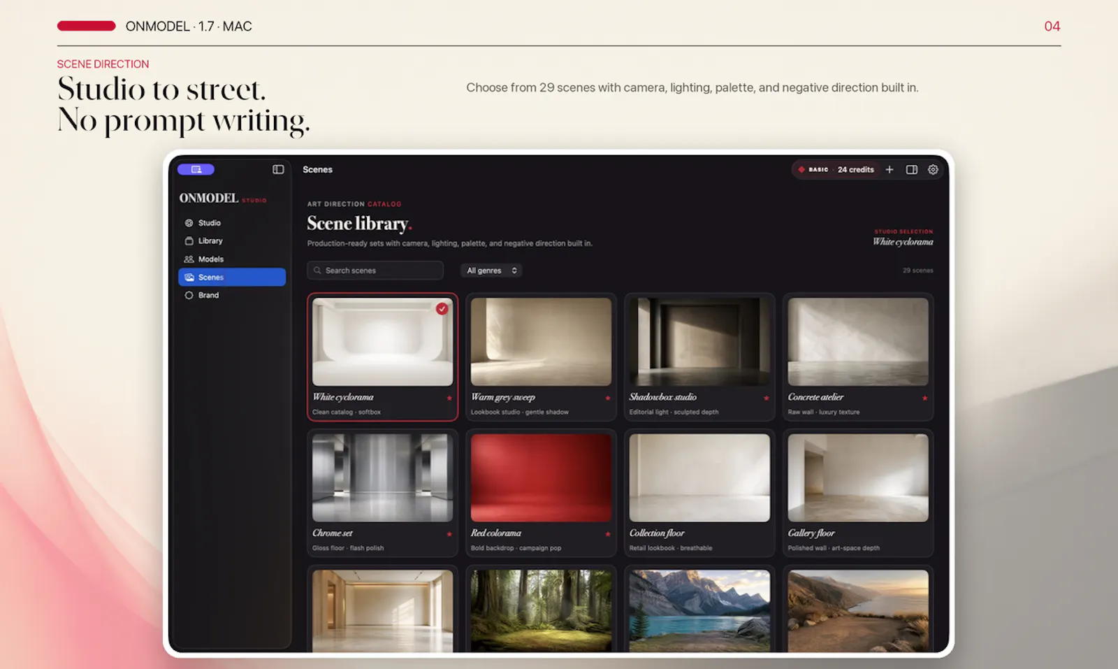 ONMODEL screenshot 5