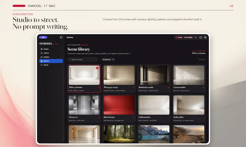 ONMODEL screenshot 5