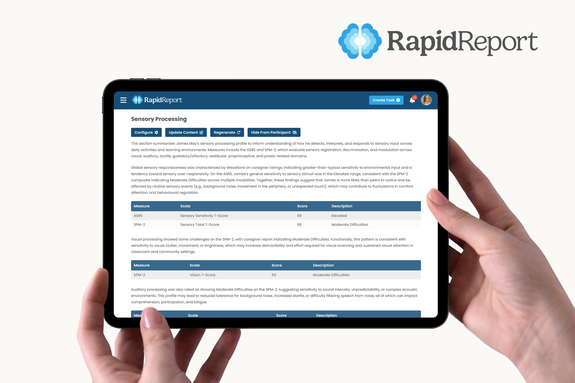 Média RapidReport.com - Rapports psychologiques en quelques minutes, pas des semaines. 2