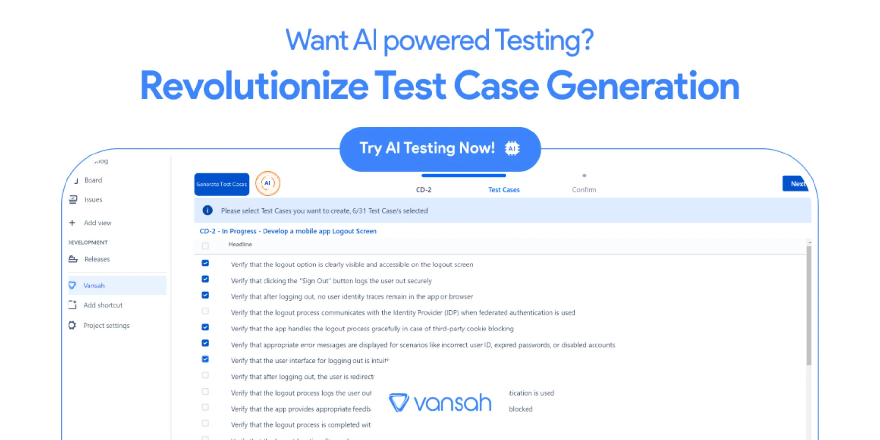 Vansah Test Management For Jira gallery image