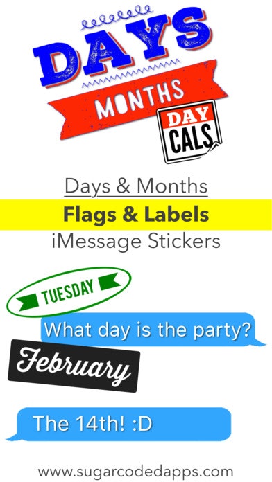 DayCals: iMessage Calendar Stickers 1 gallery image
