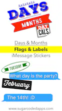 DayCals: iMessage Calendar Stickers 1 gallery image