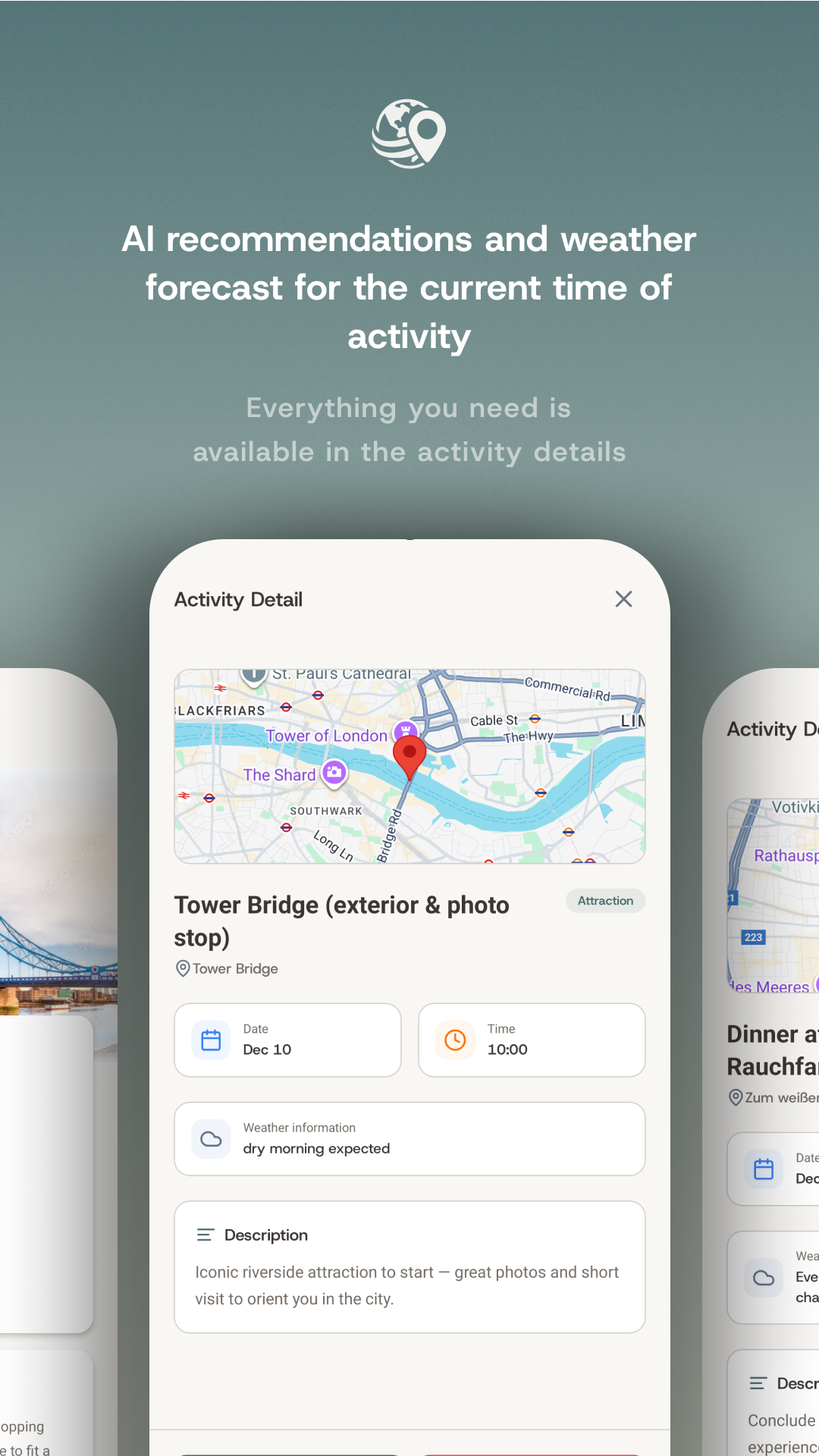 tripplore: intelligent travel planning gallery image