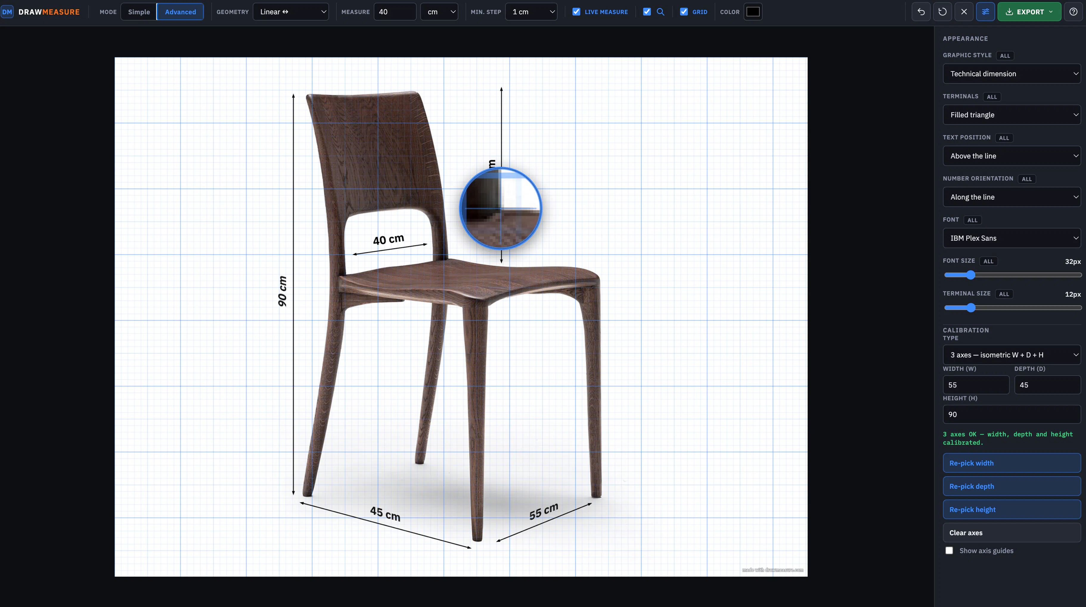 DrawMeasure gallery image