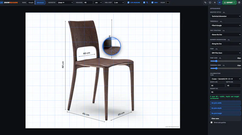 DrawMeasure screenshot 2