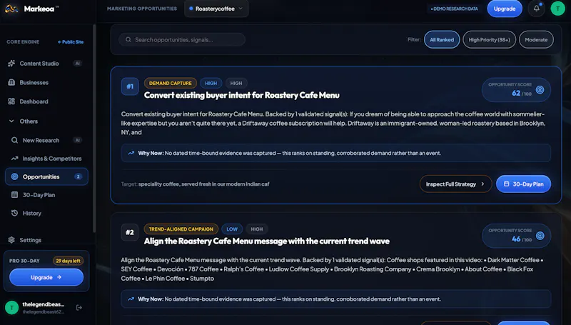 Markeoa screenshot 3