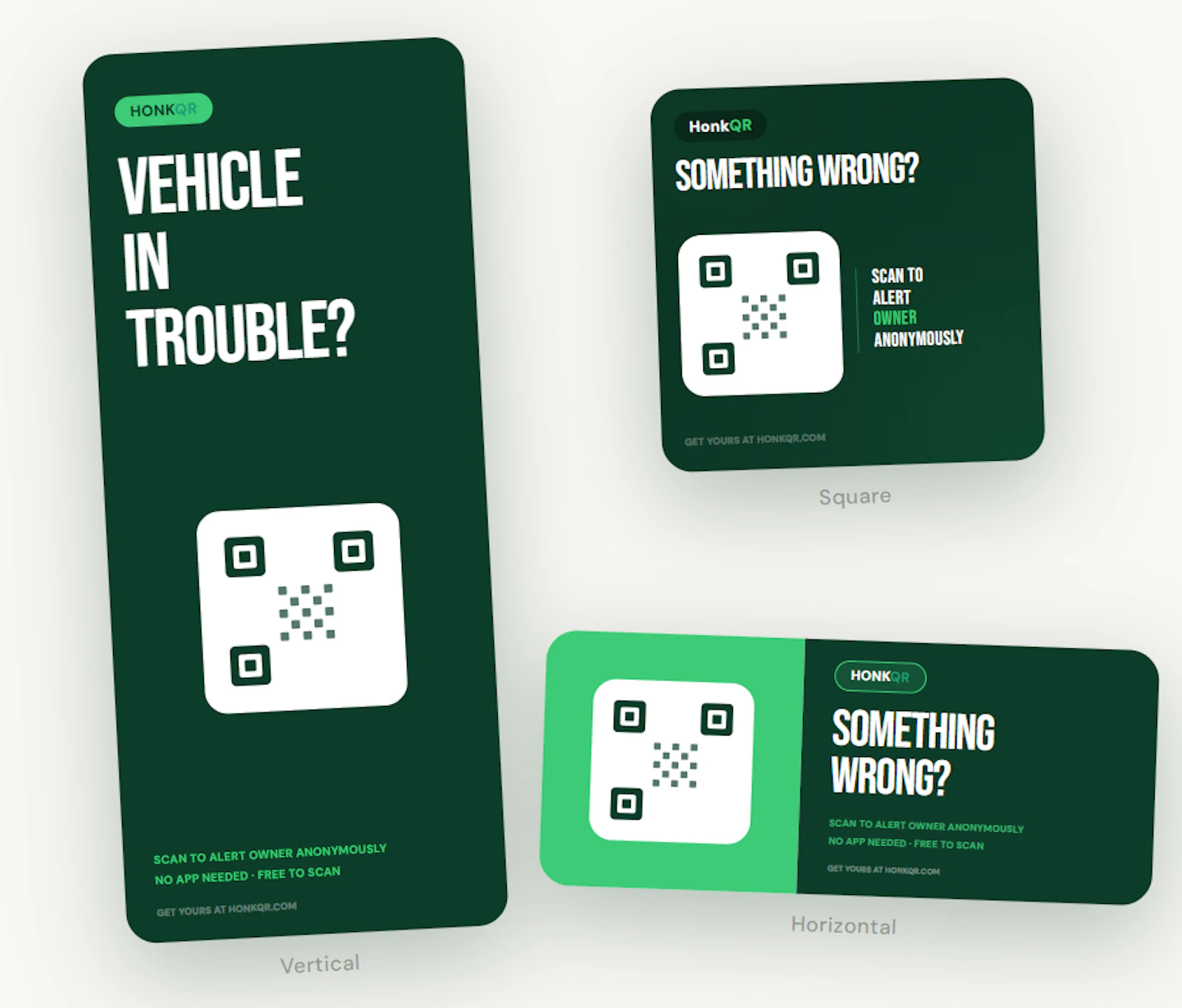 HonkQR - QR Car Sticker screenshot 3