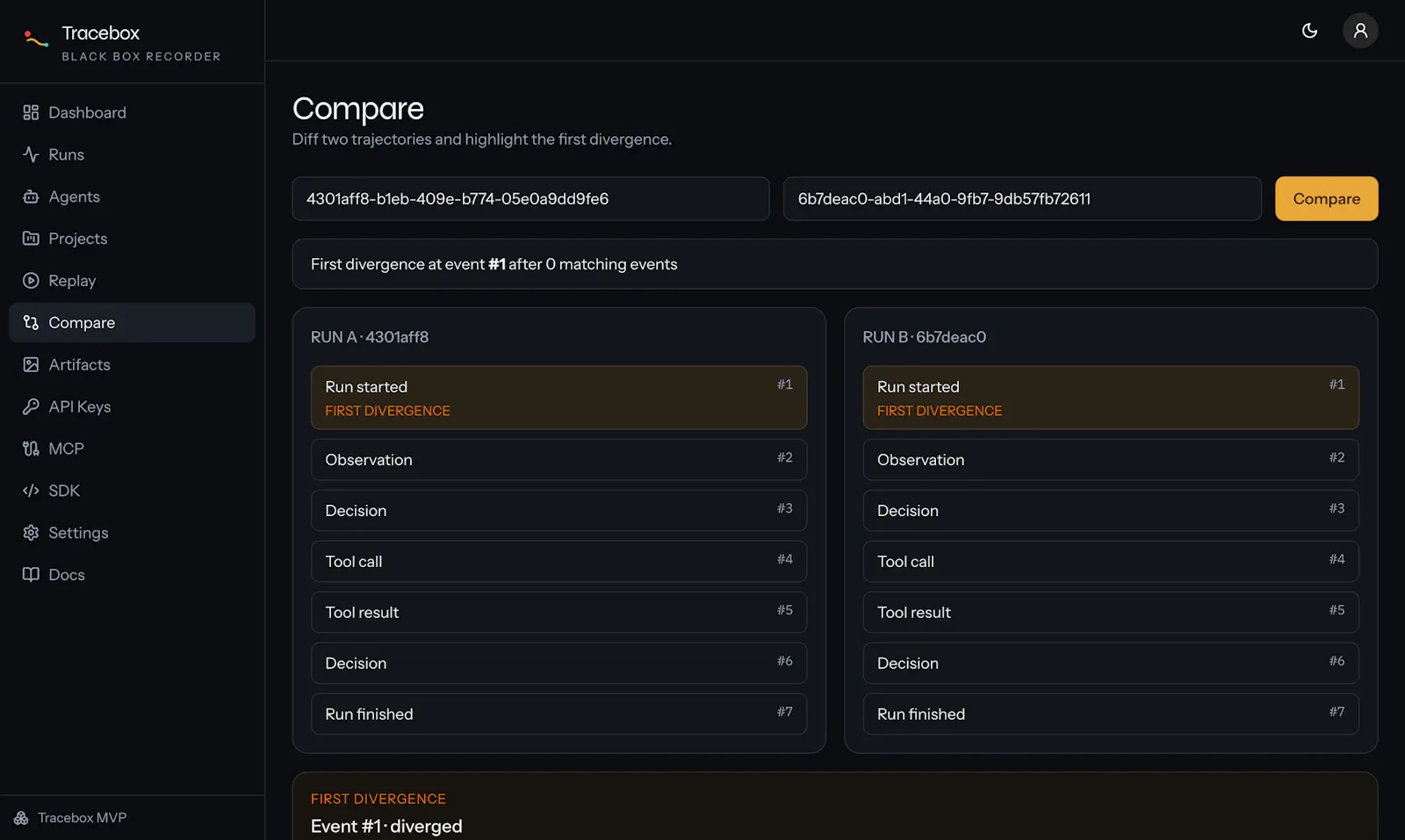 Tracebox screenshot 5