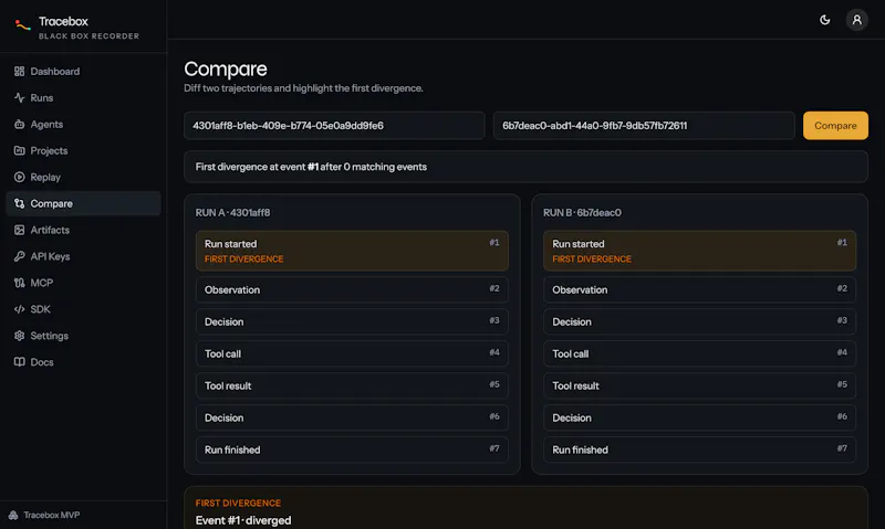 Tracebox screenshot 5