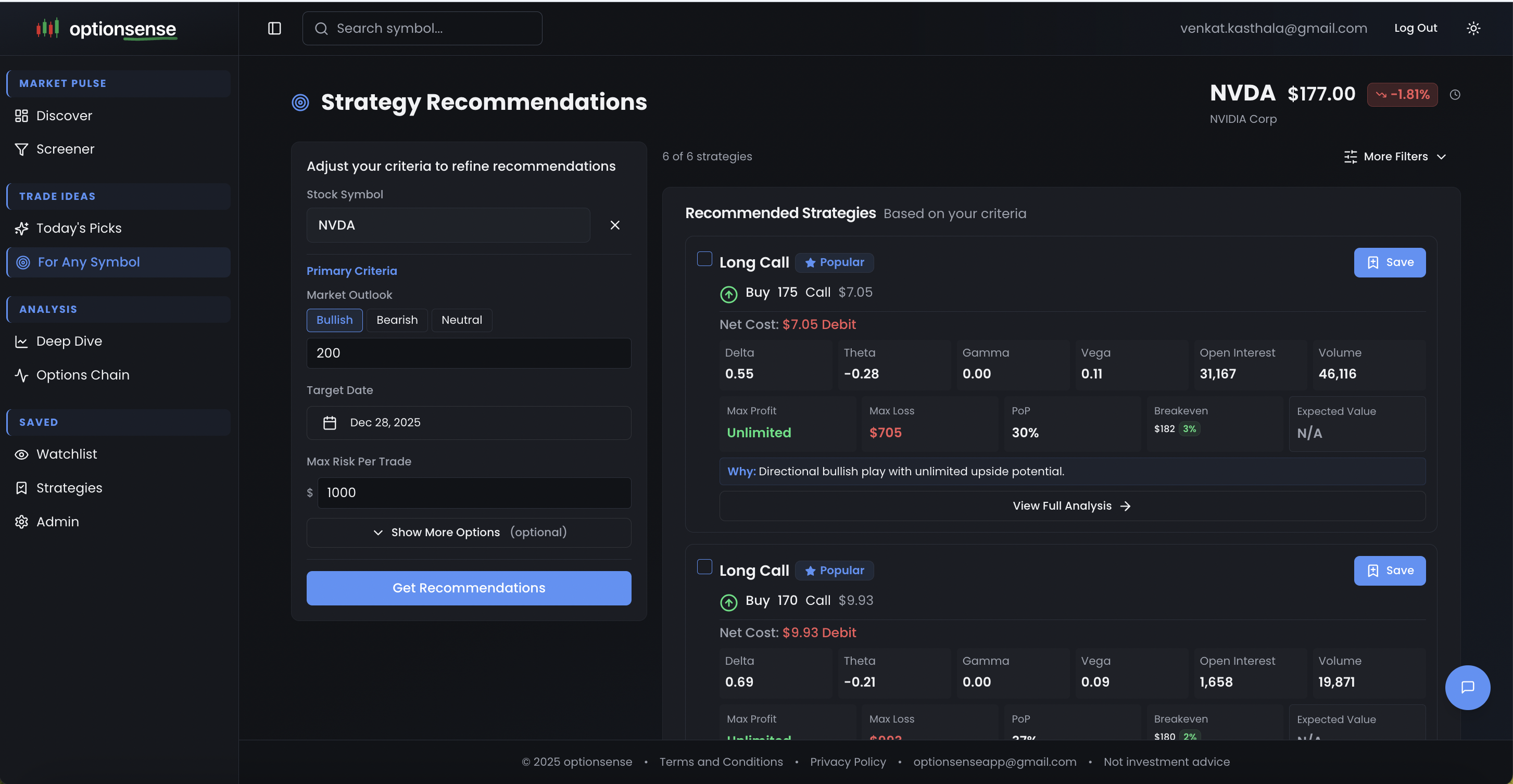 OptionSense gallery image