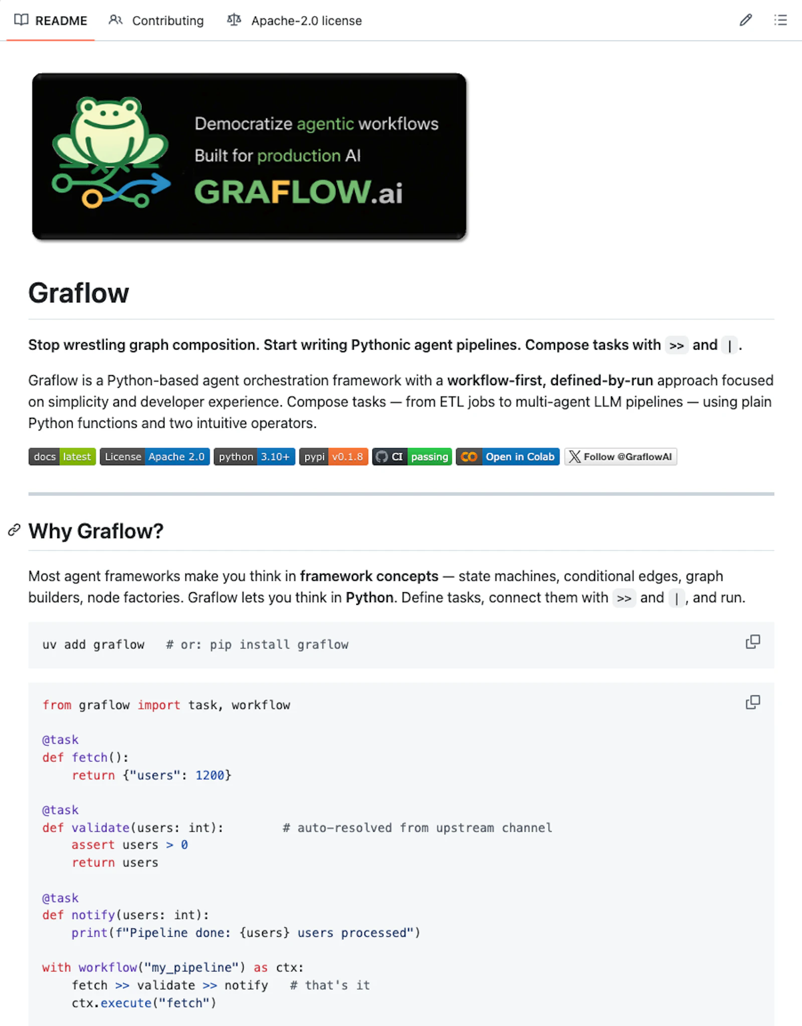 Graflow screenshot 4