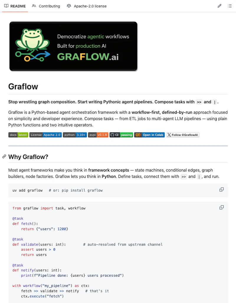 Graflow screenshot 4