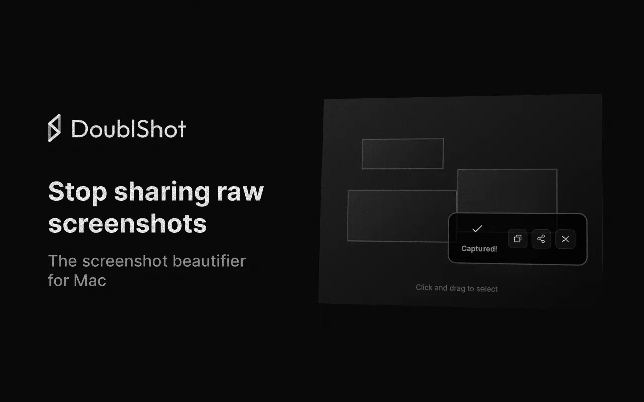 DoublShot 제품 배너