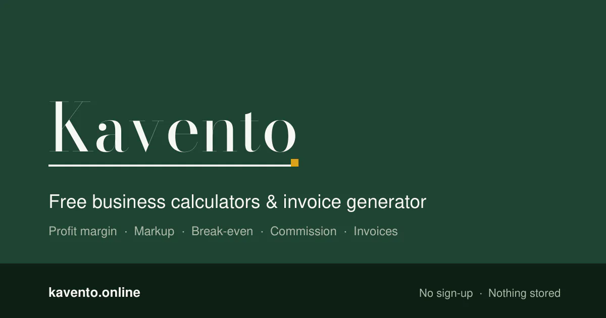 Kavento gallery image