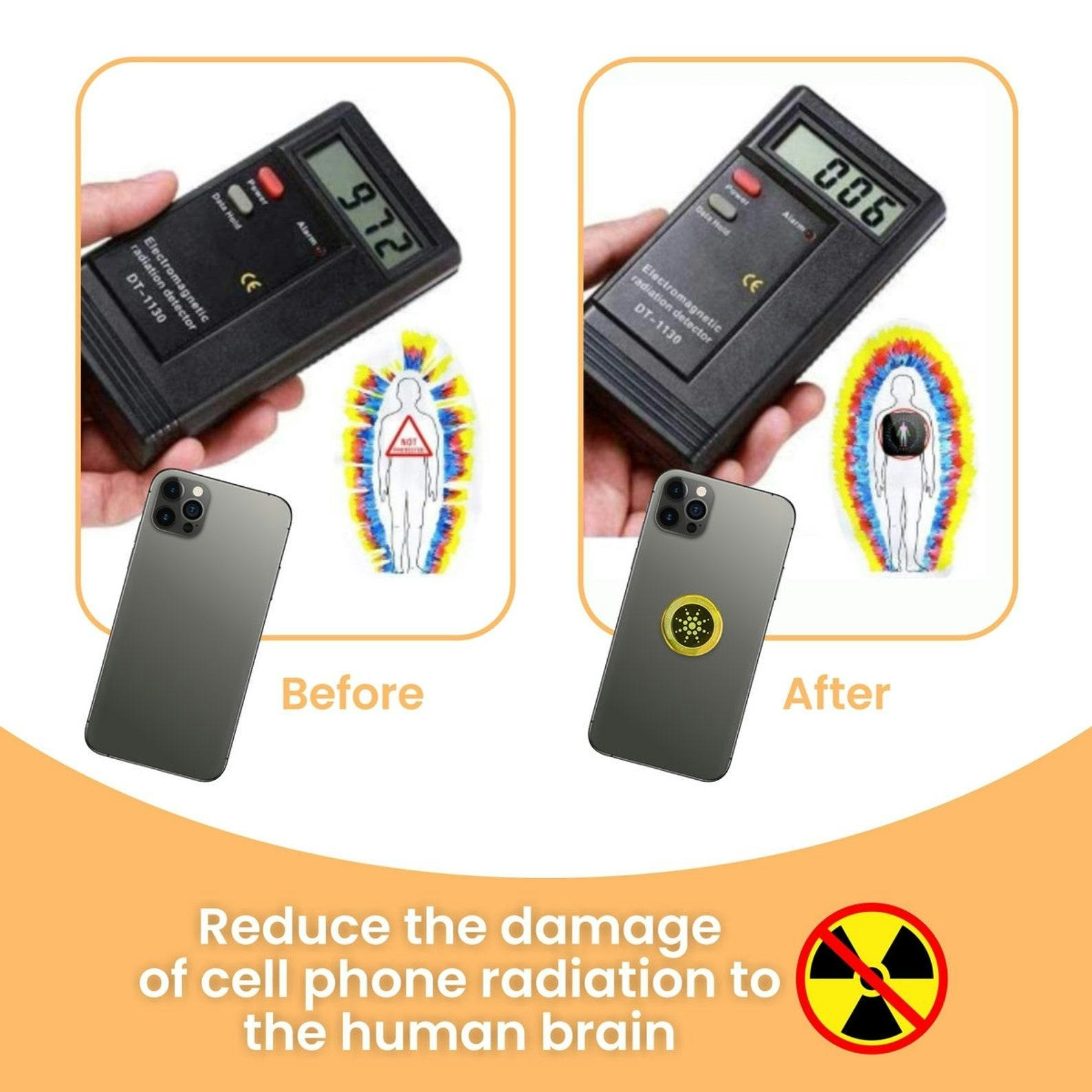 Adesivos anti-radiação de proteção EMF media 3