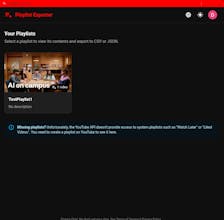 Playlist Exporter gallery image