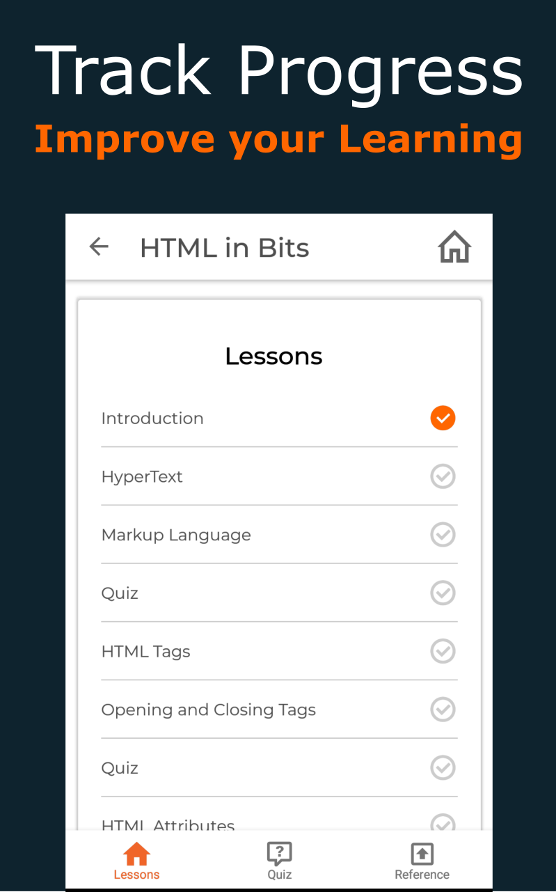 HTML in Bits: Learn HTML in Bits gallery image
