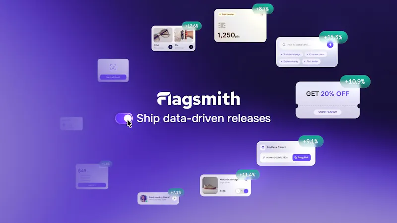 Flagsmith Experiments screenshot 1 (video preview)